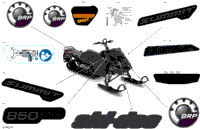 2023 SUMMIT 850 E-TEC - SP - Package 165" North America
