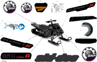 2023 SUMMIT 850 E-TEC Turbo R - EXPERT - Package 175" - Asia
