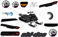 2023 SUMMIT 850 E-TEC Turbo R - EXPERT - Package 165" - Asia
