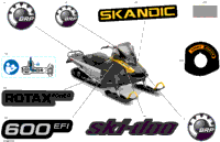 2023 SKANDIC SPORT 600 EFI - Europe