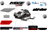 2024 Europe - MXZ 600R E-TEC - X-RS - MZRP - Hyper Silver - 129X15X1.5IR Track