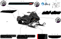 2024 North America - BACKCOUNTRY 850 E-TEC - X - UXRF - Deep Black - 146X16X2.0P Track