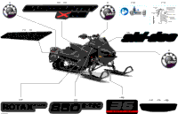 2024 North America - BACKCOUNTRY 850 E-TEC - X-RS - UYRD - Deep Black - 146X15X1.6C Track
