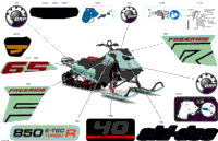2024 North America - FREERIDE 850 E-TEC Turbo R - 165 - VDRF - Neo Mint - 165X15X3P4 Track