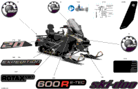 2024 North America - EXPEDITION 600R E-TEC - LE - ABRB - Northern Lichen - 154X20X1.5CST Track