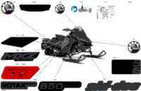 2024 North America - MXZ 850 E-TEC - Adrenaline - BDRF - Deep Black - 129X15X1.25RS Track