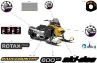 2024 Europe - BACKCOUNTRY 600 EFI - SPORT - UBRC - Neo Yellow - 146X16X2.0P Track