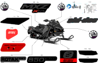 2024 North America - MXZ 850 E-TEC - X-RS - MARF - Deep Black - 137X15X1.25RS Track