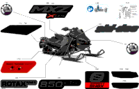 2024 North America - MXZ 850 E-TEC - X-RS - MARM - Deep Black - 137X15X1.25IR Track