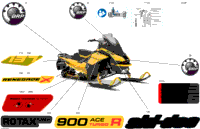 2024 North America - RENEGADE 900 ACE Turbo R - X - BSRC - Neo Yellow - 137X15X1.5IR Track