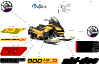 2024 North America - RENEGADE 900 ACE Turbo R - X - BSRH - Neo Yellow - 137X15X1.25IR Track