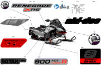 2024 North America - RENEGADE 900 ACE Turbo R - X-RS - DBRH - Hyper Silver - 137X15X1.25IR Track