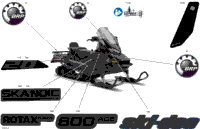 2024 North America - SKANDIC 600 ACE - LE - AKRA - Deep Black - 154X20X1.5CST Track