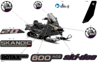 2024 North America - SKANDIC 600 ACE - LE - AKRB - Northern Lichen - 154X20X1.5CST Track