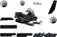 2024 North America - SKANDIC 900 ACE - SE - ANRC - Deep Black - 154X24X1.5CST Track