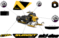 2024 North America - SUMMIT 600 EFI - 60 - NEO + - TVRA - Deep Black - 146X15X1.75HF Track