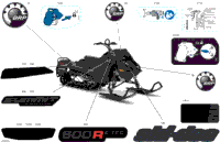 2024 North America - SUMMIT 600R E-TEC - Adrenaline - CDRC - Deep Black - 146X16X2.5PF Track