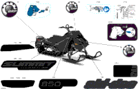 2024 North America - SUMMIT 850 E-TEC - Adrenaline - CDRH - Deep Black - 146X16X2.5PF Track