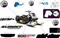 2024 North America - SUMMIT 600R E-TEC - Adrenaline - CERC - Catalyst Gray - 154X16X2.5PLF Track