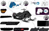 2024 North America - SUMMIT 600R E-TEC - Adrenaline with Edge Package - CGRG - Deep Black - 154X16X2.5PLF Track