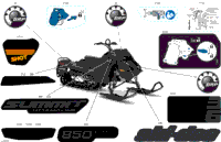 2024 North America - SUMMIT 850 E-TEC - Adrenaline with Edge Package - CGRA - Deep Black - 154X16X2.5PLF Track