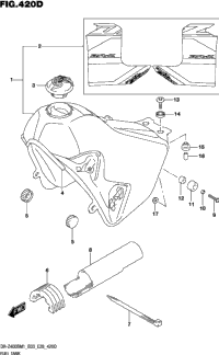 2021 DR-Z400SM1