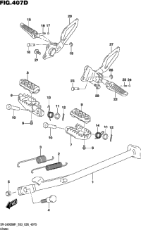 2021 DR-Z400SMM1