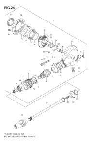 Propeller Shaft Final привод передача (See Note)