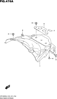 Задняя часть Fender Extension