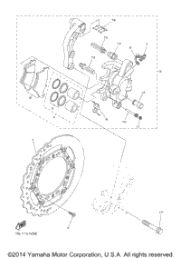 2014 YZ250FE (YZ250FEL)