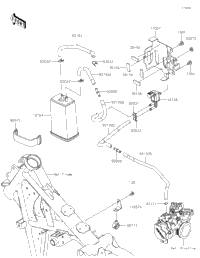 2022 KLR650 Adventure (KL650HNFAN)