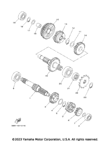 2019 TTR110E (TTR110EK)