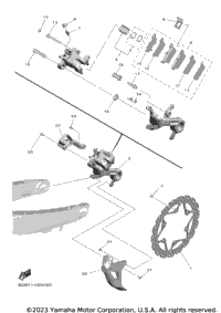 2020 YZ450F (YZ450FLGY)