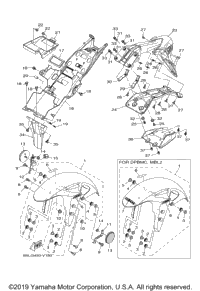 2020 YZFR3 ABS (YZFR3ALB)