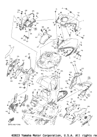 2023 MT-03 (MT03PGY)