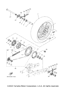 2023 MT07 (MT07PCGY) CA