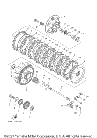 2022 YZ450FX (YZ450FXN)
