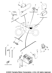 2023 TTR230 (TTR230PC) CA