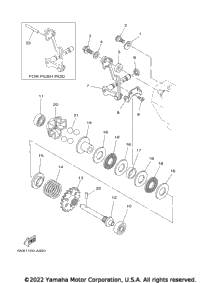 2023 YZ250 (YZ250P2L)