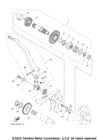2023 YZ250 (YZ250P2L)