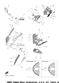2023 YZFR7 (YZFR7PCL) CA