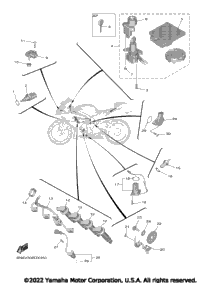 2023 YZFR6 RACE (YZFR6WPB)