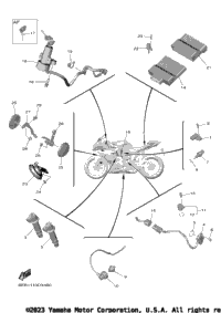 2023 YZFR7 (YZFR7PCB) CA