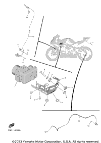 2024 YZFR6 RACE (YZFR6WRB)
