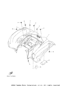 2025 KODIAK 700 (YFM70KDXSG)