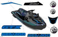 2024 North America - GTX 230 - 12RC - STD package - Blue Abyss - Audio