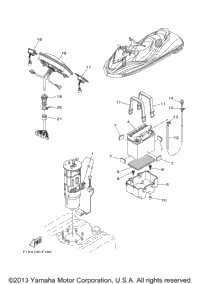 2007 WaveRunner FX Cruiser HO (FX1100AF)