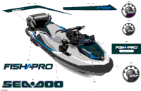 2024 North America - FISH PRO SPORT 170 - 18RC - Fish package - Gulfstream Blue - Audio