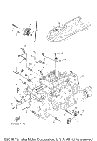 2016 WAVERUNNER V1 SPORT (VX1050DR)