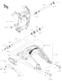 2021 Ninja ZX-6R (US) (ZX600RMFNN)